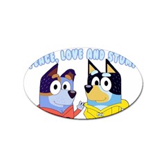 Bluey Sticker (oval) by avitendut