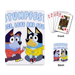 Bluey Playing Cards Single Design (rectangle)