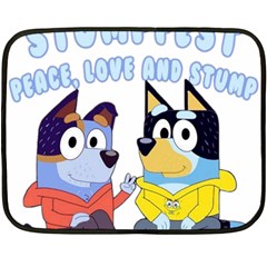 Bluey Fleece Blanket (mini) by avitendut