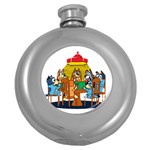 Bluey Round Hip Flask (5 oz) Front