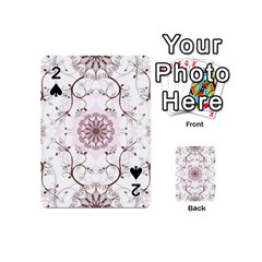 Floral Flora Flower Seamless Pattern Playing Cards 54 Designs (mini)