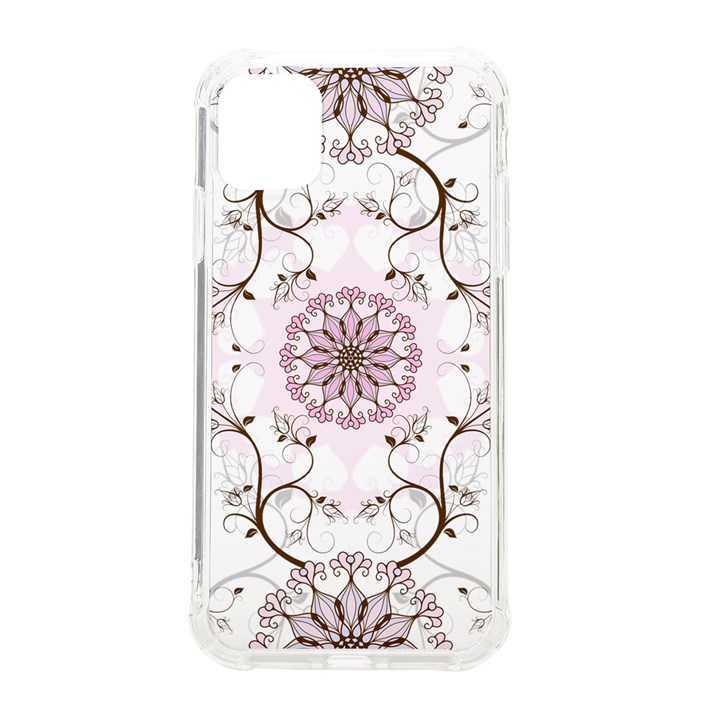 Floral Flora Flower Seamless Pattern iPhone 11 TPU UV Print Case