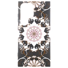 Floral Flora Flower Seamless Pattern Samsung Galaxy S24 Ultra 6 9 Inch Black Tpu Uv Case