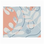 Pattern Plants Leaves Nature Small Glasses Cloth (2 Sides) Front