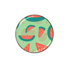 Watermelon Dots Summer Pattern Hat Clip Ball Marker (10 pack)