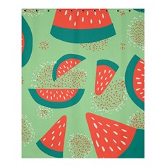 Watermelon Dots Summer Pattern Shower Curtain 60  x 72  (Medium) 