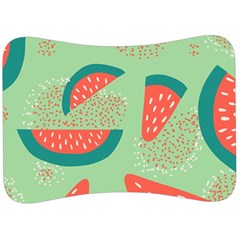 Watermelon Dots Summer Pattern Velour Seat Head Rest Cushion