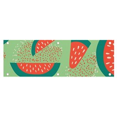 Watermelon Dots Summer Pattern Banner And Sign 6  X 2  by Bedest