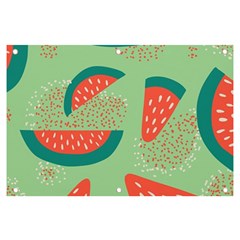 Watermelon Dots Summer Pattern Banner and Sign 6  x 4 