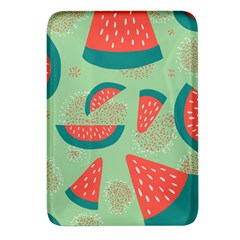 Watermelon Dots Summer Pattern Rectangular Glass Fridge Magnet (4 pack)