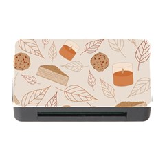 Leaves Cake Cookies Pattern Memory Card Reader With Cf by Bedest