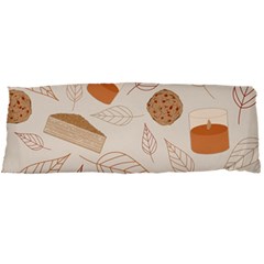 Leaves Cake Cookies Pattern Body Pillow Case Dakimakura (two Sides) by Bedest