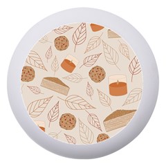 Leaves Cake Cookies Pattern Dento Box With Mirror