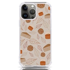 Leaves Cake Cookies Pattern Iphone 13 Pro Max Tpu Uv Print Case by Bedest