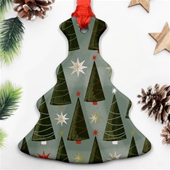 Christmas Trees Pattern Ornament (christmas Tree) 