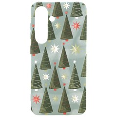 Christmas Trees Pattern Samsung Galaxy S24 6 2 Inch Black Tpu Uv Case by Bedest