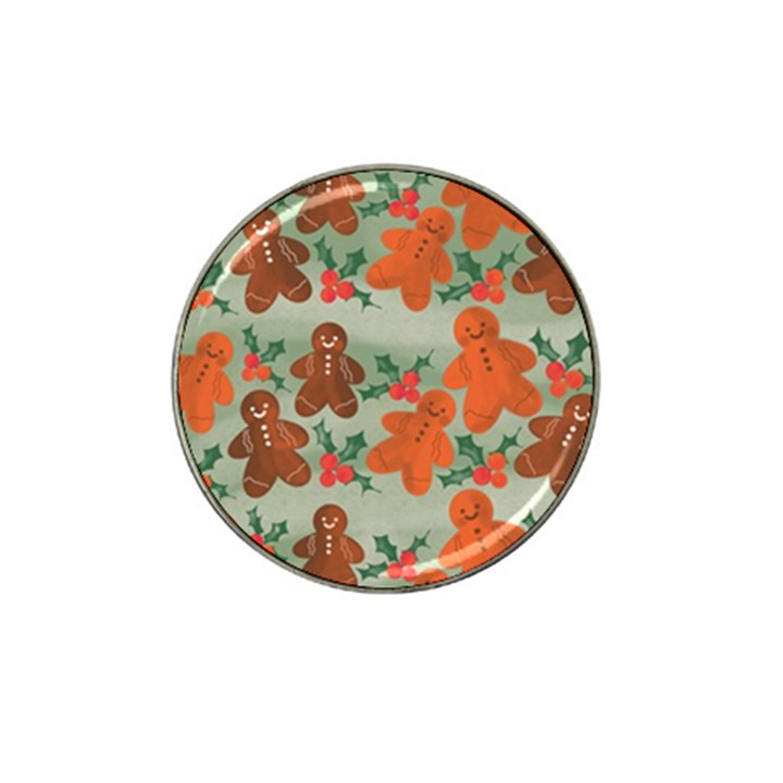 Christmas Cookies Cookie Advent Pattern Hat Clip Ball Marker (4 pack)