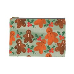 Christmas Cookies Cookie Advent Pattern Cosmetic Bag (large) by Bedest