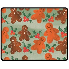 Christmas Cookies Cookie Advent Pattern Fleece Blanket (medium) by Bedest