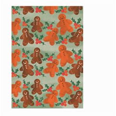 Christmas Cookies Cookie Advent Pattern Large Garden Flag (two Sides) by Bedest