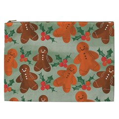 Christmas Cookies Cookie Advent Pattern Cosmetic Bag (xxl) by Bedest