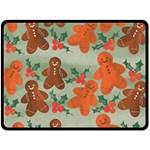 Christmas Cookies Cookie Advent Pattern Two Sides Fleece Blanket (Large) 80 x60  Blanket Front