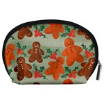 Christmas Cookies Cookie Advent Pattern Accessory Pouch (Large) Back