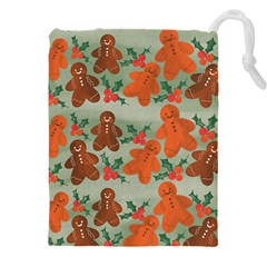 Christmas Cookies Cookie Advent Pattern Drawstring Pouch (5xl) by Bedest