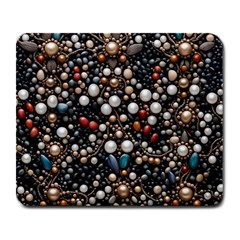 Pearls And Stones Large Mousepad