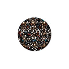 Pearls And Stones Golf Ball Marker (10 Pack)