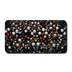 Pearls And Stones Medium Bar Mat by dedoma