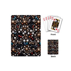 Pearls And Stones Playing Cards Single Design (mini)