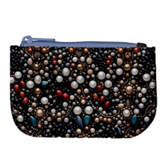 Pearls And Stones Large Coin Purse by dedoma