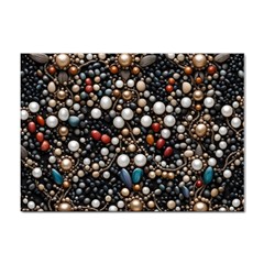 Pearls And Stones Sticker A4 (10 Pack) by dedoma