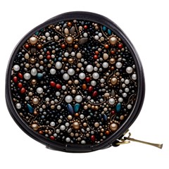 Pearls And Stones Mini Makeup Bag by dedoma