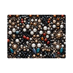 Pearls And Stones Premium Plush Fleece Blanket (mini) by dedoma