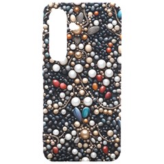 Pearls And Stones Samsung Galaxy S24 6 2 Inch Black Tpu Uv Case by dedoma