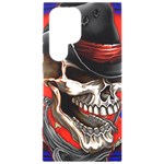 Confederate Flag Usa America United States Csa Civil War Rebel Dixie Military Poster Skull Samsung Galaxy S24 Ultra 6.9 Inch Black TPU UV Case Front