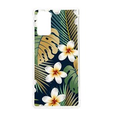 Seamless Pattern With Tropical Strelitzia Flowers Leaves Exotic Background Samsung Galaxy Note 20 Tpu Uv Case by Ket1n9