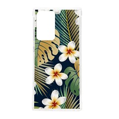 Seamless Pattern With Tropical Strelitzia Flowers Leaves Exotic Background Samsung Galaxy Note 20 Ultra Tpu Uv Case by Ket1n9