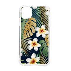 Seamless Pattern With Tropical Strelitzia Flowers Leaves Exotic Background Iphone 11 Tpu Uv Print Case by Ket1n9