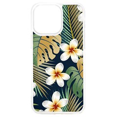 Seamless Pattern With Tropical Strelitzia Flowers Leaves Exotic Background Iphone 15 Pro Max Tpu Uv Print Case