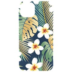 Seamless Pattern With Tropical Strelitzia Flowers Leaves Exotic Background Iphone 15 Pro Black Uv Print Pc Hardshell Case by Ket1n9