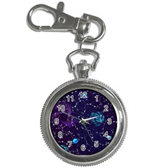 Realistic Night Sky Poster With Constellations Key Chain Watches by Ket1n9