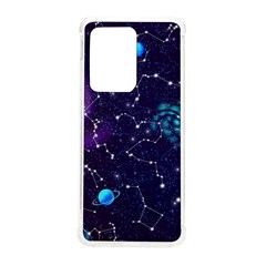 Realistic Night Sky Poster With Constellations Samsung Galaxy S20 Ultra 6 9 Inch Tpu Uv Case by Ket1n9