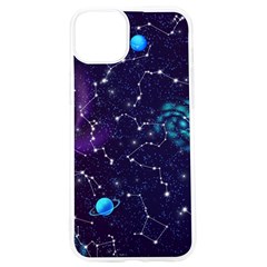 Realistic Night Sky Poster With Constellations Iphone 15 Pro Tpu Uv Print Case by Ket1n9