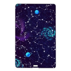 Realistic Night Sky Poster With Constellations Name Card Style Usb Flash Drive