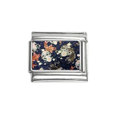 Japanese Wave Koi Illustration Pattern Italian Charm (9mm)