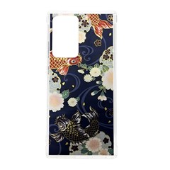 Japanese Wave Koi Illustration Pattern Samsung Galaxy Note 20 Ultra Tpu Uv Case