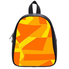 Pattern Abstract Triangle Simple School Bag (small) by Bedest